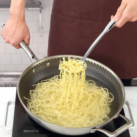 Cuchara para Spaghetti de Acero Inoxidable 23 cm Cuchara para Spaghetti de Acero Inoxidable 23 cm