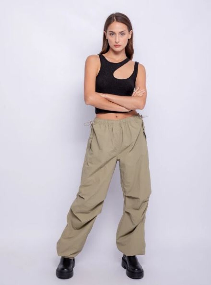 PANTALON PIECE OF CAKE PARACHUTE - VERDE 