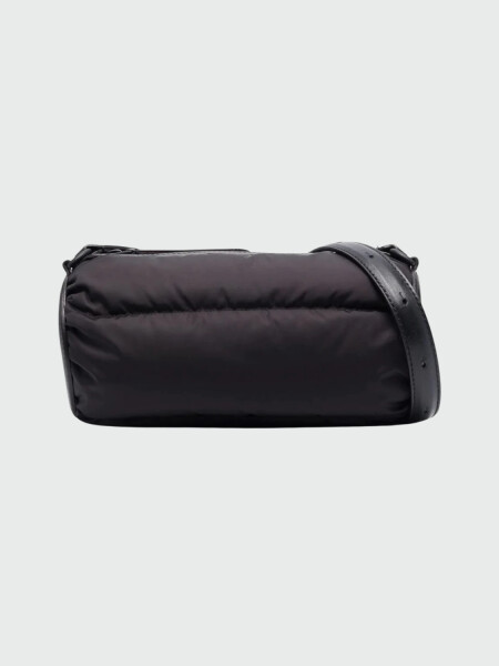 Moncler -Cartera cilindrica de Nylon, Keoni Negro