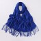 Chalina De Color Liso Azul