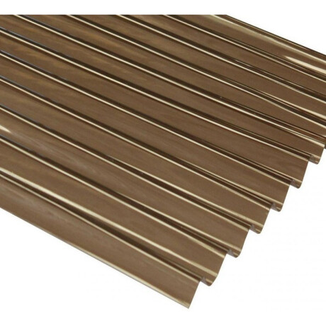 Chapa de Policarbonato Ondulado Bronce - 4.5mts Chapa de Policarbonato Ondulado Bronce - 4.5mts