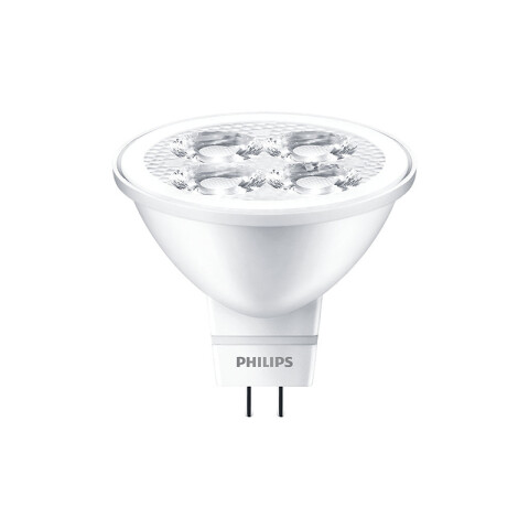 Lámpara LED dicroica BIPIN 12V 5W 400Lm luz cálida L27046