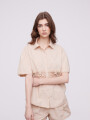 Camisa Shimmia Beige