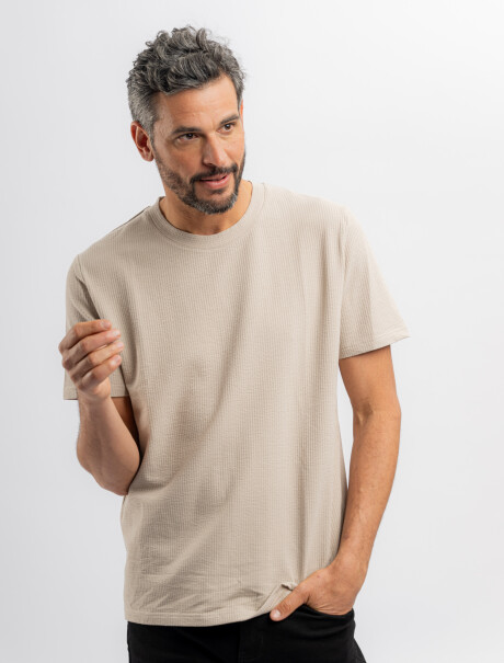 T-shirt m/c cloque Joel topo