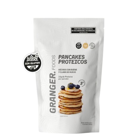 Pancakes Proteicos Premezcla Sabor Vainilla GRANGER. 400g
