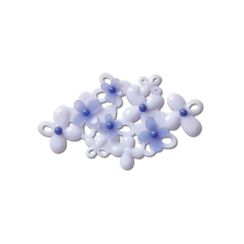 Jibbitz Blooming Blue Florals Multicolor