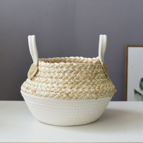 Canasto Seagrass 27 cm Beige