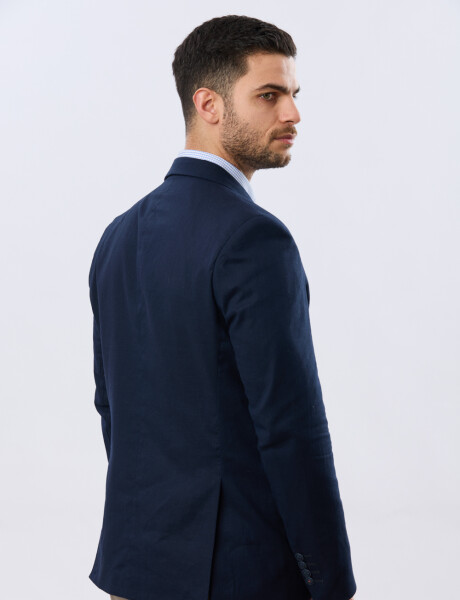 SACO DE LINO Azul