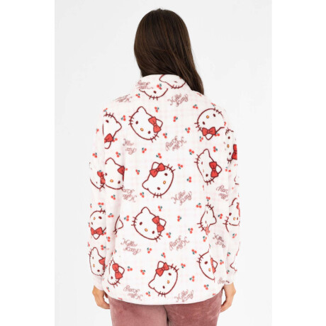Hoodie coral kitty Rosado
