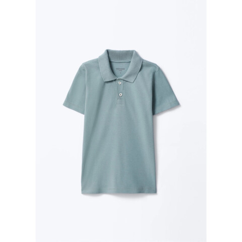 CAMISA POLO MM MASC VERDE MEDIO