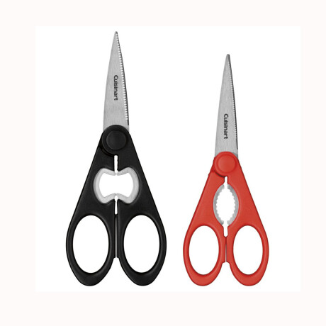 Juego de 2 tijeras Cuisinart C77-2PSHR8B7R Rojo y Negro