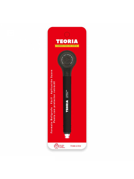 CORRECTOR CINTA BOLIGRAFO TEORIA BLANCO