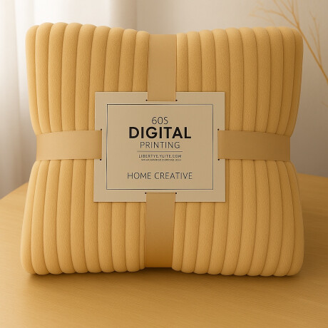 Manta Frazada Polar Suave Invierno 2 plazas Abrigada Beige