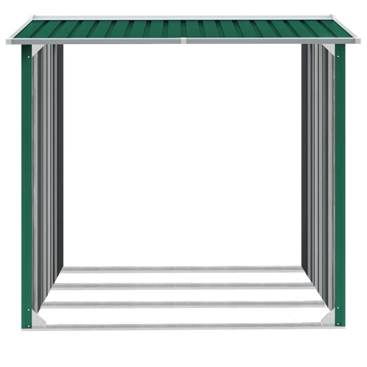 Anexo Galpon Archer Dark Green 191x71x169 Cm 