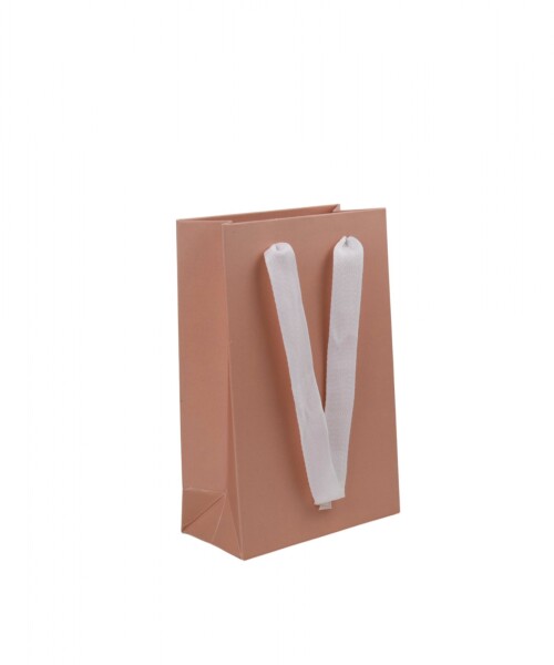 Bolsa cartulina 10x05x15 cm ROSADO