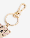 Llavero Metal Llavero Perro Salchicha Metálico. - Dorado