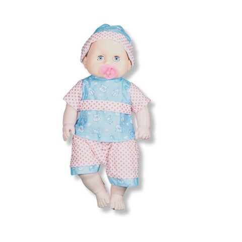 3x2 Muñeca Bebota con Chupete En Bolsa 21*48*13cm 3 colores 3x2 Muñeca Bebota Con Chupete En Bolsa 21*48*13cm 3 Colores