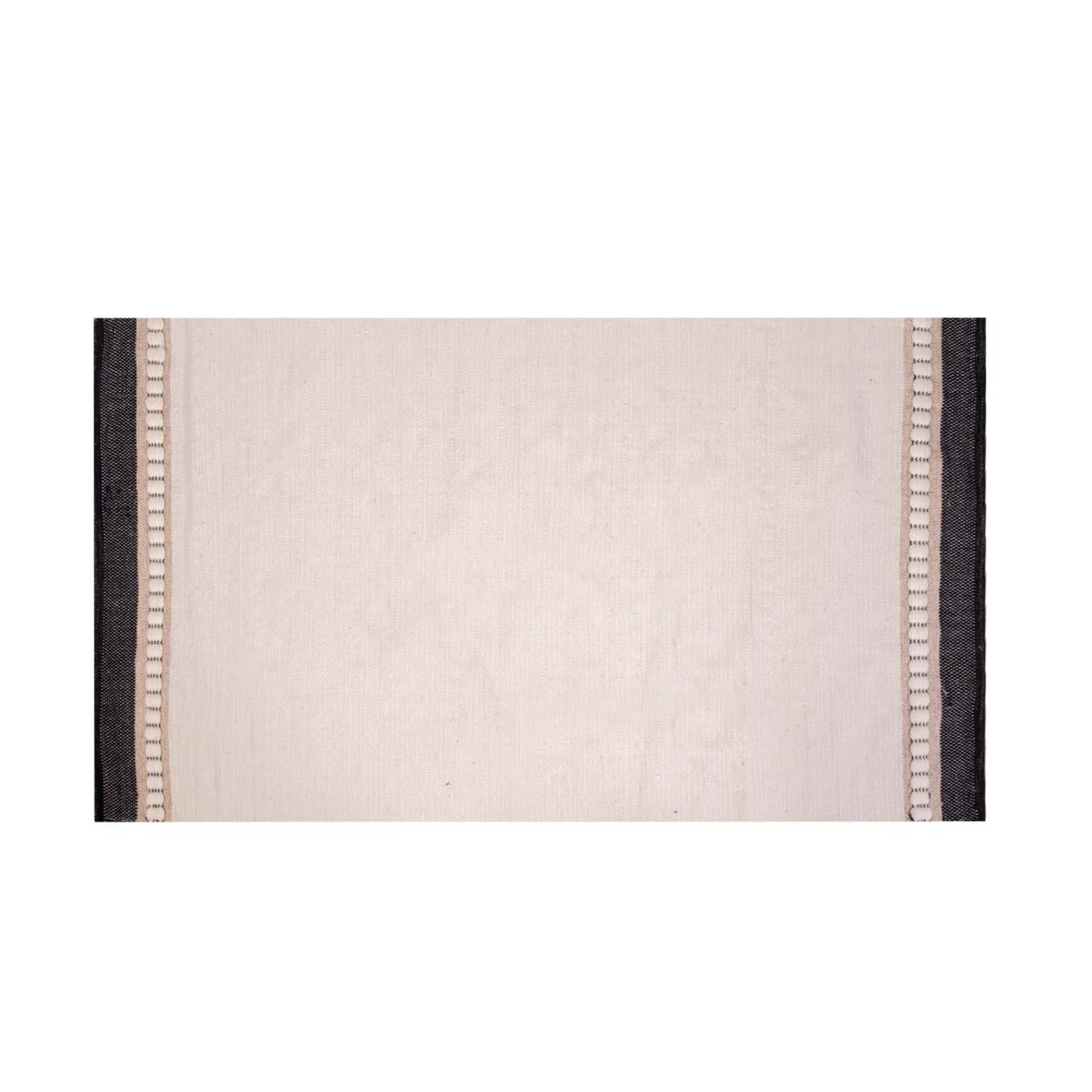 ALFOMBRA ALGODON-Y-LANA BLANCO SSR0621