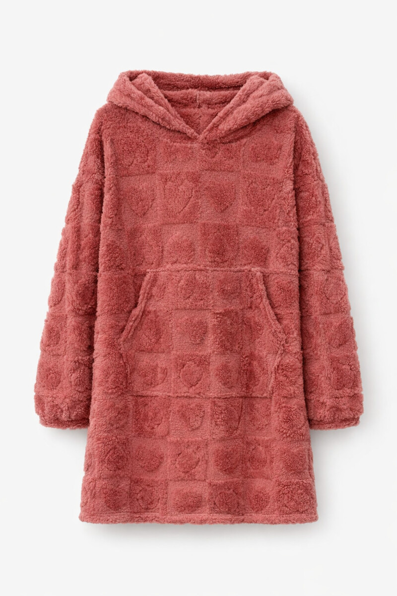 PIJAMA HOODIE ANA - ROSADO 