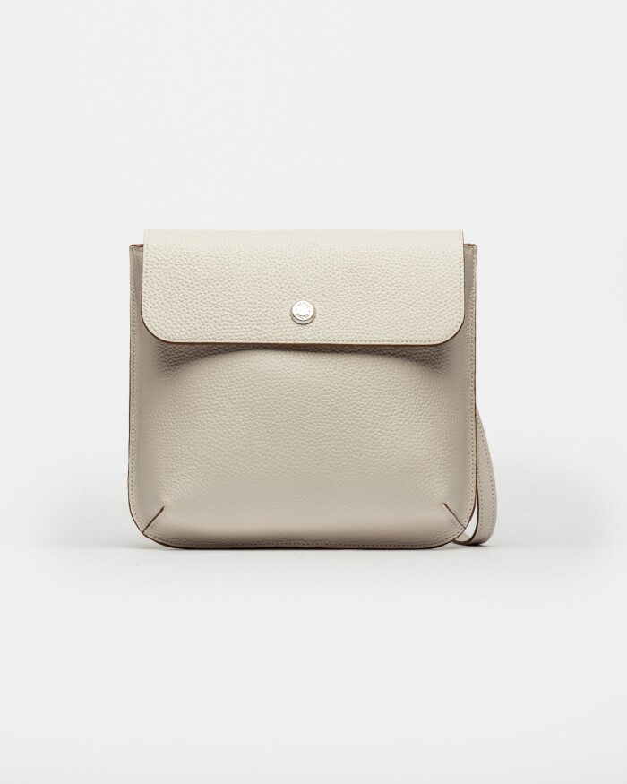 Morral Liana En Cuero Graneado Natural