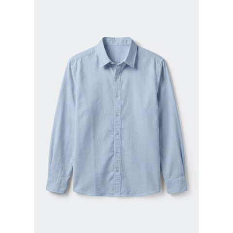 CAMISA ML MASC AZUL CLARO
