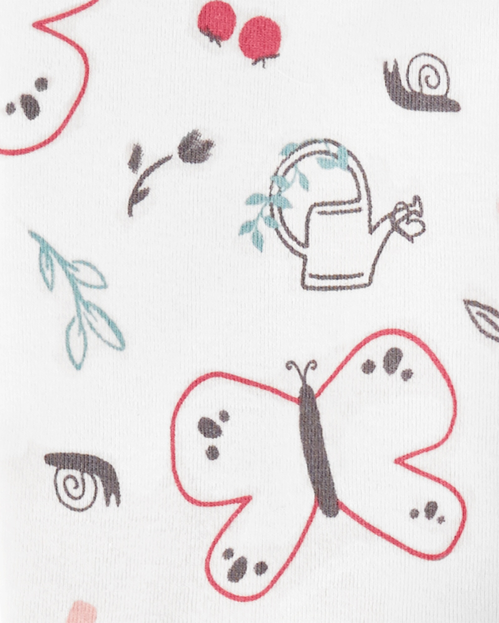 Pack cinco bodies de algodón manga corta diferentes diseños 0