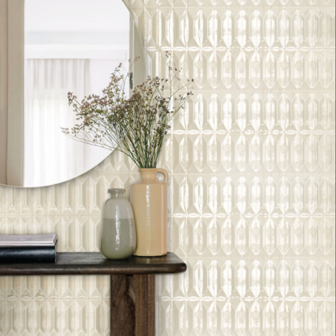 Ceramica Beige Decorada 30X90Cm GAMAS DE BEIGE