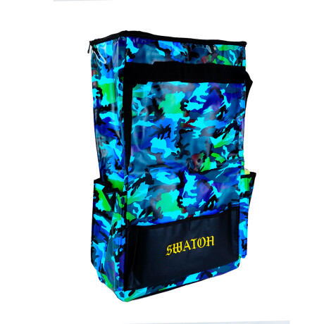 Mochila de PVC con estampado camuflado Mochila de PVC con estampado camuflado