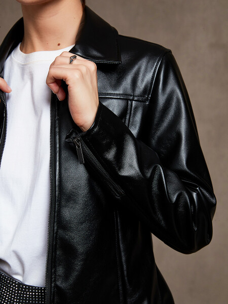 CAMPERA CHAQUETA MARLE NEGRO