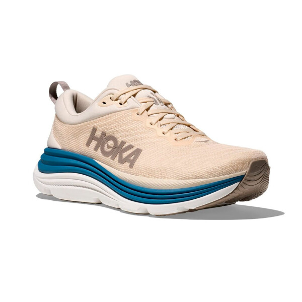 Hoka Champion Gaviota 5 Hombre - Crema/Azul Claro Crema-Azul Claro
