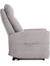 Sillón de masaje VONSILD 1 cuerpo tela gris claro Sillón de masaje VONSILD 1 cuerpo tela gris claro