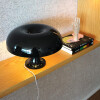 Lampara de mesa retro Mushroom negro