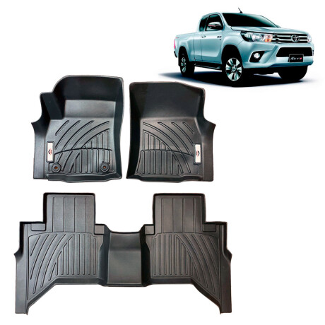 ALFOMBRAS TOYOTA TOYOTA HILUX REVO 2015-2022 - ALFOMBRAS TOYOTA TOYOTA HILUX REVO 2015-2022 -