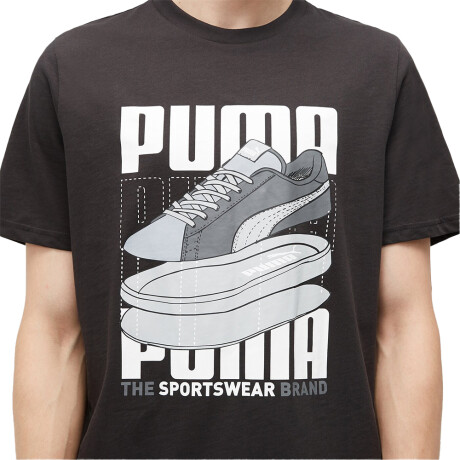 REMERA PUMA GRAPHICS SNEAKER Black