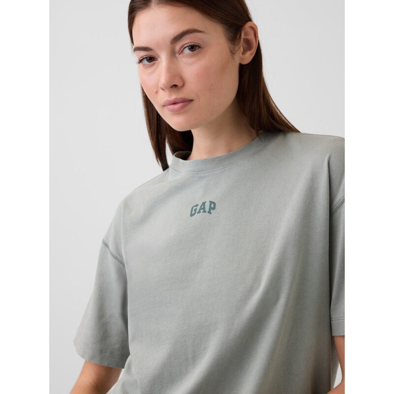 FRCH SS VINTAGE OVERSIZED TEE GASOLINE GREEN 103