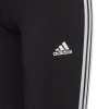 Calza Adidas Essentials Cotton 3 bandas Negro