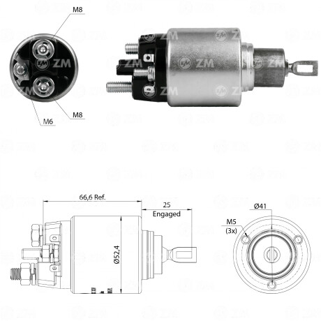 AUTOMATICO DE ARRANQUE MERCEDES BENZ S/BOSCH 12V SPRINTER-VITO ZM AUTOMATICO DE ARRANQUE MERCEDES BENZ S/BOSCH 12V SPRINTER-VITO ZM
