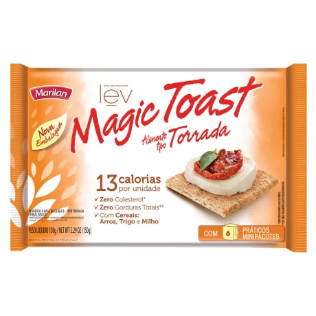 TOSTADAS MAGIC TOAST ORIGINAL 150 GRS TOSTADAS MAGIC TOAST ORIGINAL 150 GRS