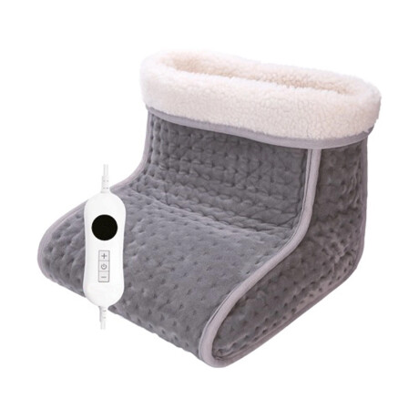 Calienta Pies Cuori Febo Eléctrico 6Niveles Autoapagado 100W Gris