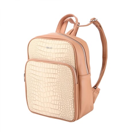 Mochila Terrano Croco BEIGE