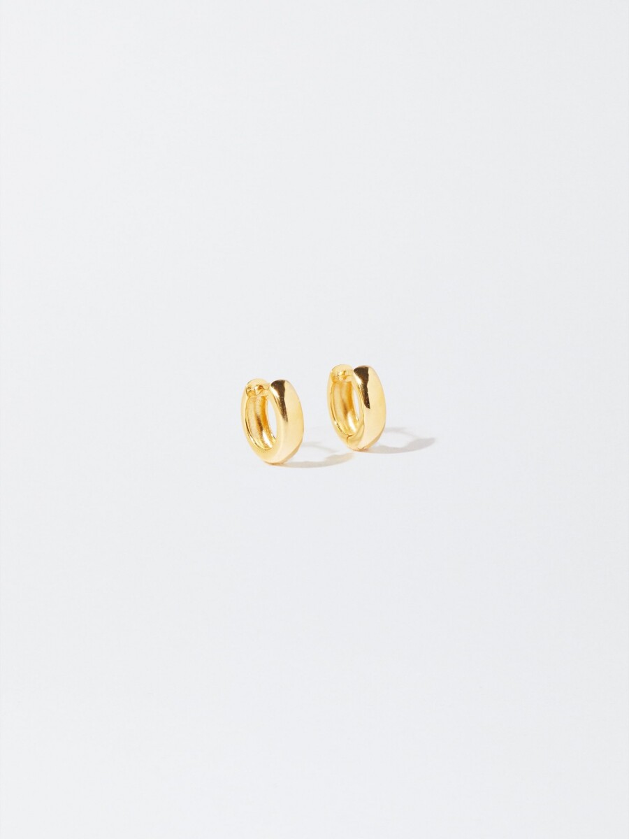 Pendientes De Aro De Plata 925 dorado