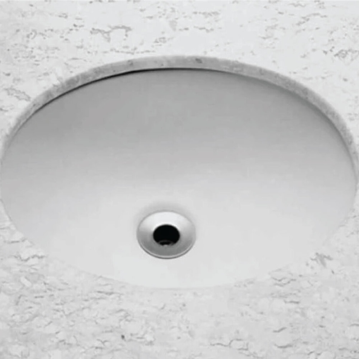 Lavatorio de empotrar oval 