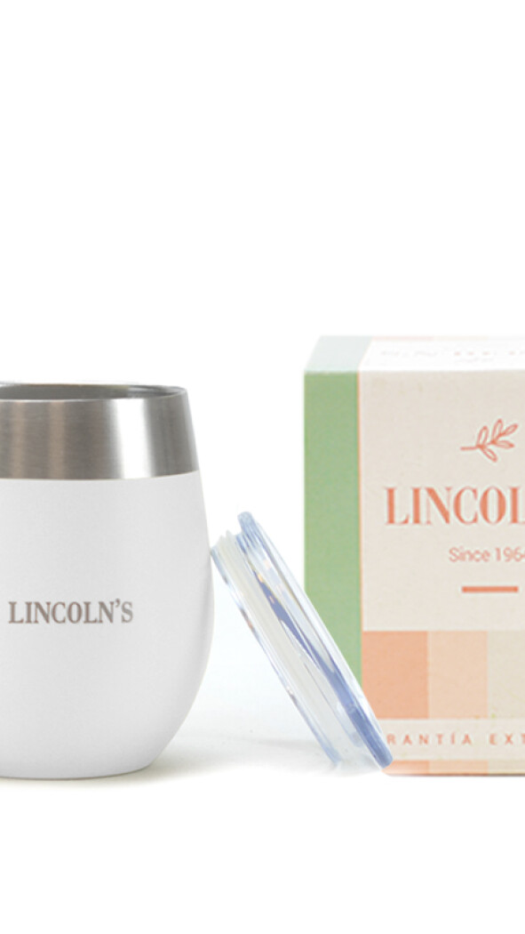 MATE HYDRUS ACERO INOXIDABLE BLANCO