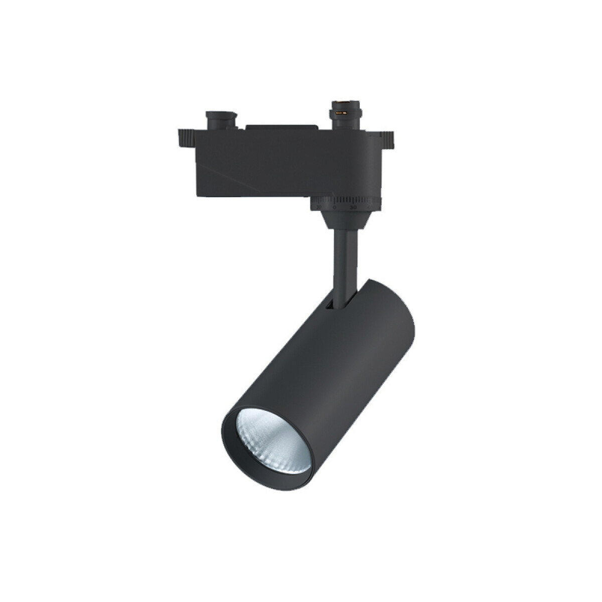 Spot LED integrado p/riel 10W luz cálida 36° negro - NV0500 
