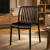 Silla Comedor ComboHome Vetro Isabelini X6 Negro 1
