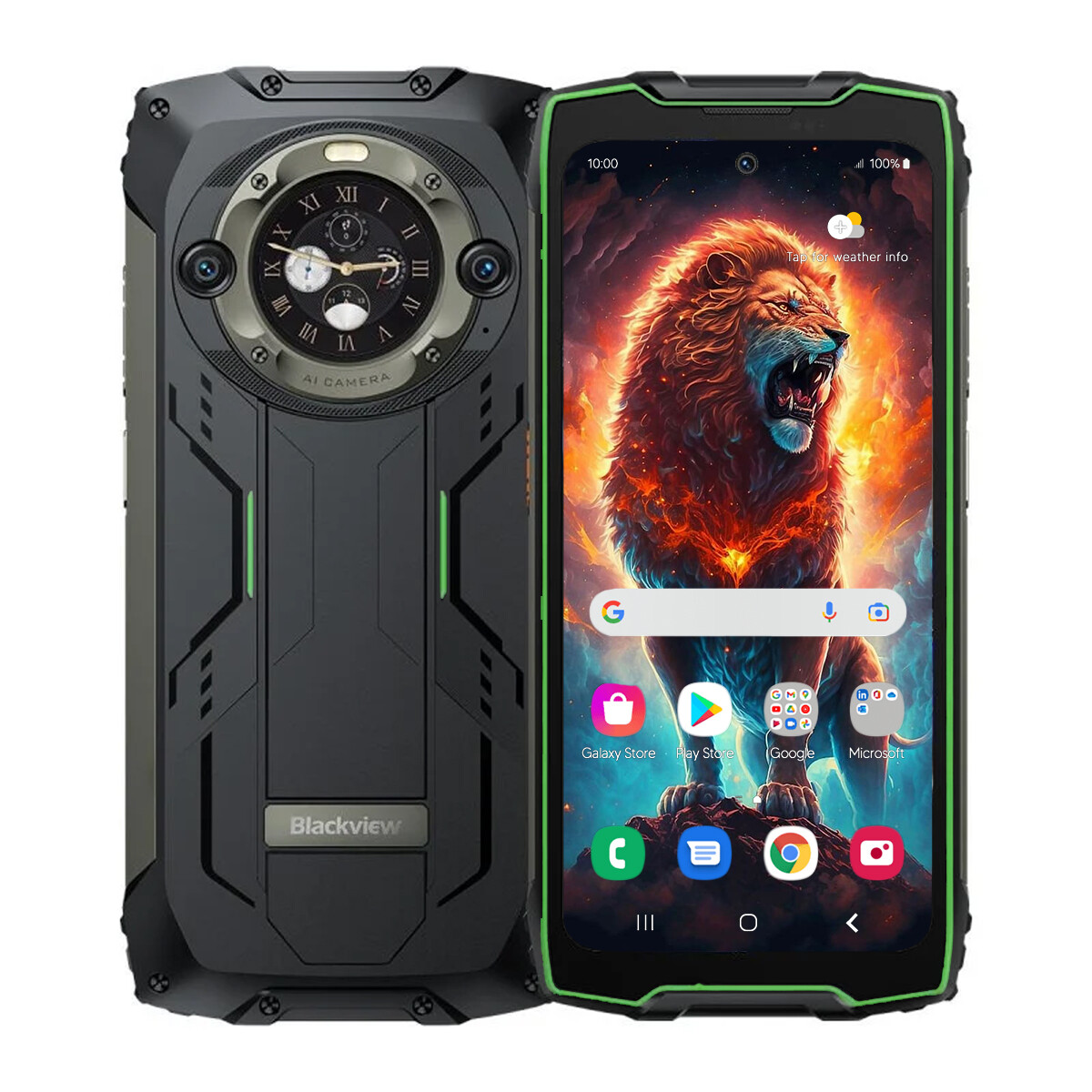 Blackview Bv9300 Pro 8/256 Gb 4g - VERDE 