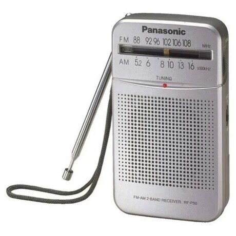 RADIO PANASONIC PORATIL AM/FM A PILAS CORREA DE MANO Radio Panasonic Poratil Am/fm A Pilas Correa De Mano