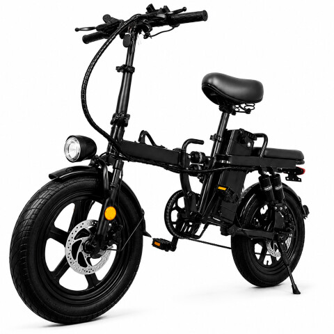 Bicicleta Eléctrica Sg04 Pl 16" 500w 100kg 35kmh NEGRO