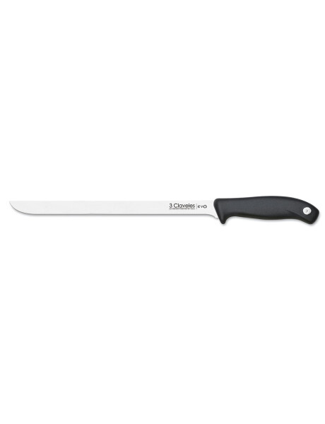 CUCHILLO JAMONERO 25CM CAJA PVC EVO 3 CLAVELES CUCHILLO JAMONERO 25CM CAJA PVC EVO 3 CLAVELES