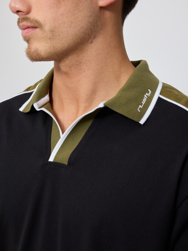 POLO VORAN RUSTY Negro